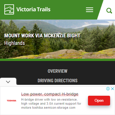 TopPage - https://www.victoriatrails.com/trails/mount-work-mckenzie-bight/